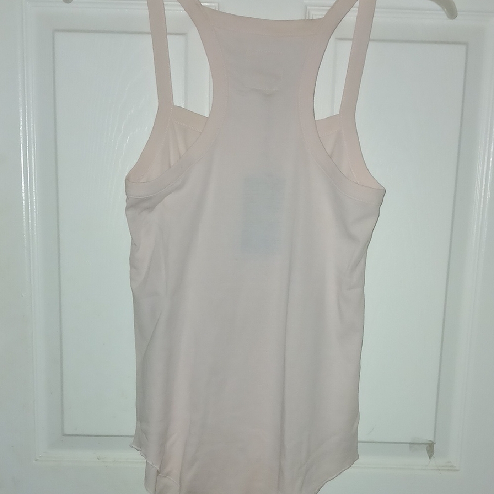 Chaser Soft Pink Razorback  Top - Picture 2 of 6